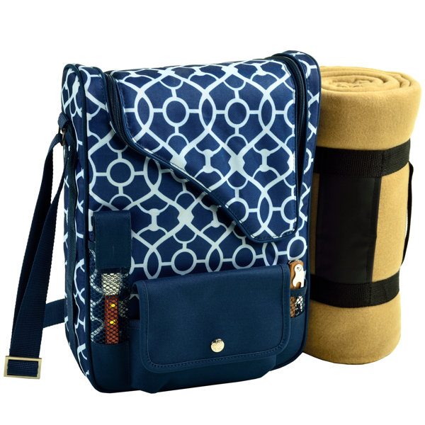 Picnic At Ascot Tote Cooler , Trellis Blue Wayfair Canada